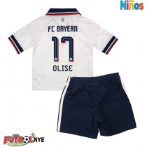 Camiseta Bayern Munich Michael Olise #17 Visitante Equipación para niños 2026-27 manga corta (+ pantalones cortos)